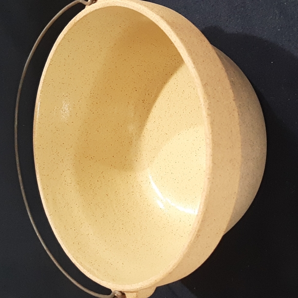 Antique Yellow Ware Mixing Bowl - Picture 6 of 6